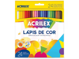 Lapis De Cor 24 Cores A crilex